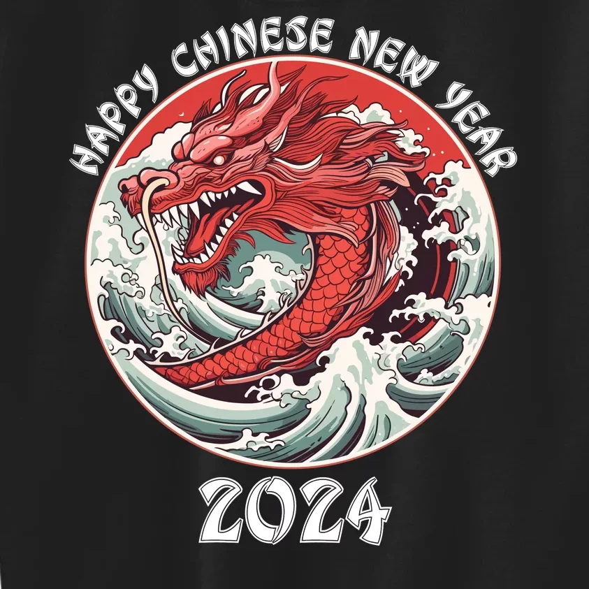 Chinese New Year 2024 Happy New Year 2024 Year Of The Dragon Kids Sweatshirt