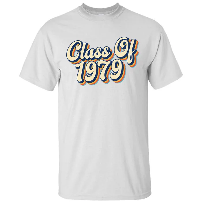 Class Of 1979 High School Reunion Vintage Tall T-Shirt