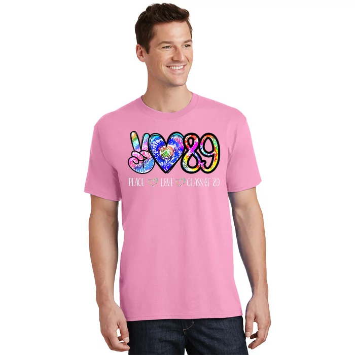 Class Of 1989 Tie Dye Senior Graduation Class Reunion T-Shirt