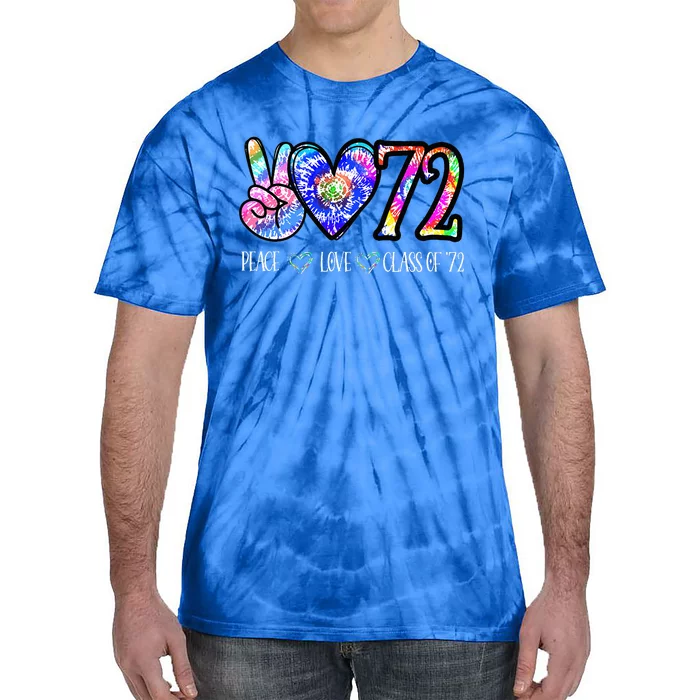 Class Of 1972 50th Class Reunion Tie Dye Senior Graduation Tie-Dye T-Shirt