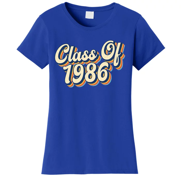 Class Of 1986 High School Reunion Vintage Women's T-Shirt