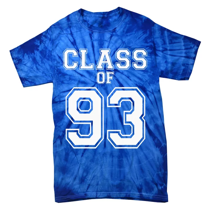 Class Of 1993 Custom Graduation Senior Personalized Grads Tie-Dye T-Shirt