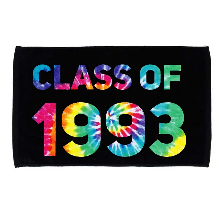 Class Of 1993 School Reunion College Highschool Graduation Microfiber Hand Towel