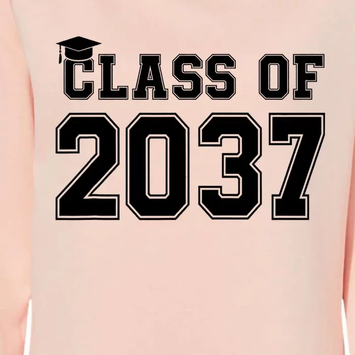 Class Of 2037 Pre K Grow With Me Graduation Womens California Wash Sweatshirt