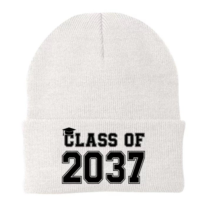 Class Of 2037 Pre K Grow With Me Graduation Knit Cap Winter Beanie