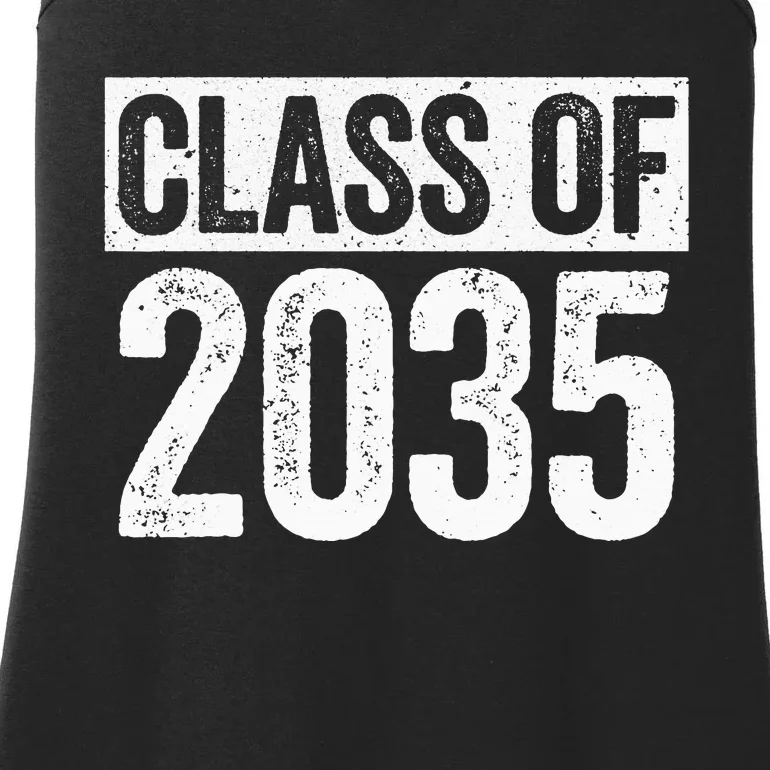 Class Of 2035 Senior Graduation Sunflower Last Day Of School Ladies Essential Tank