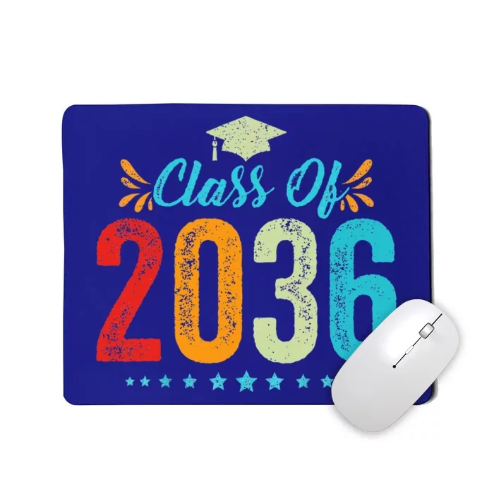 Class Of 2036 Grow With Me Graduation First Day Of School Mousepad