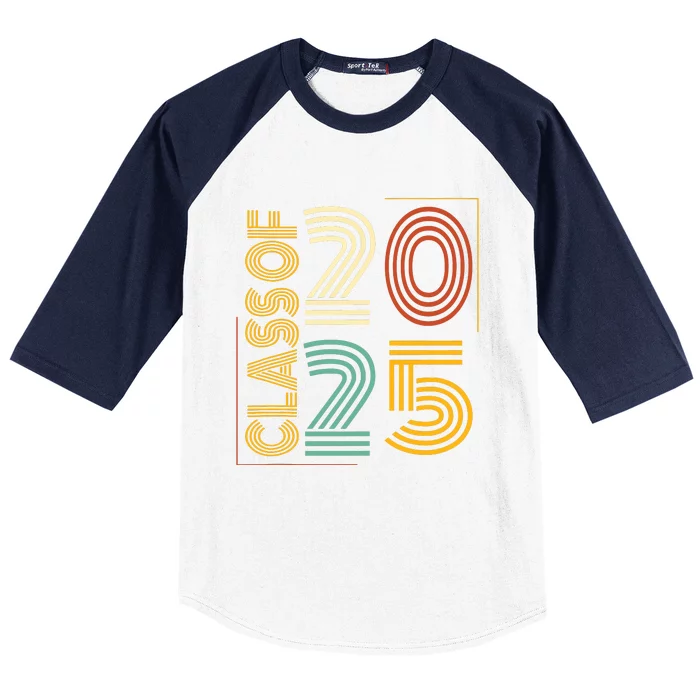 Class Of 2025 Tank Top Baseball Sleeve Shirt