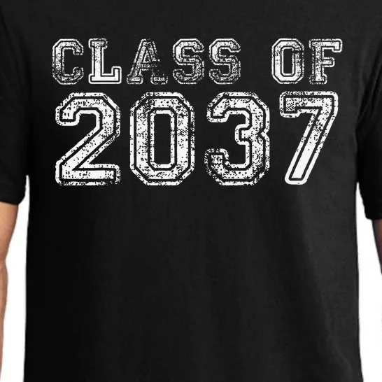 Class Of 2037 Grow With Me First Day Of School Graduation Pajama Set