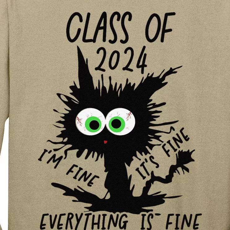 Class Of 2024 Funny Cute Tall Long Sleeve T-Shirt