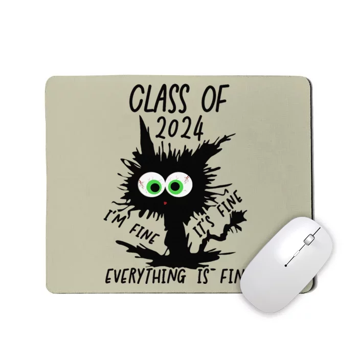 Class Of 2024 Funny Cute Mousepad