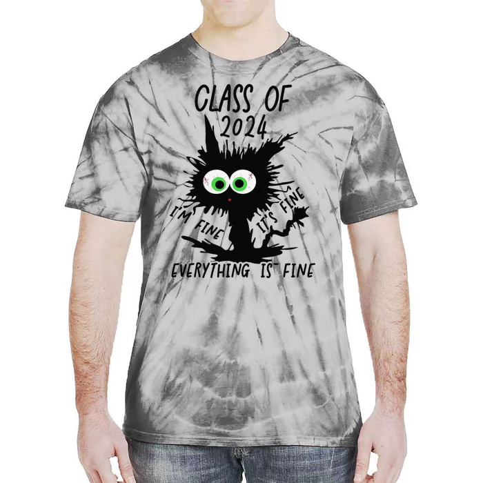 Class Of 2024 Funny Cute Tie-Dye T-Shirt