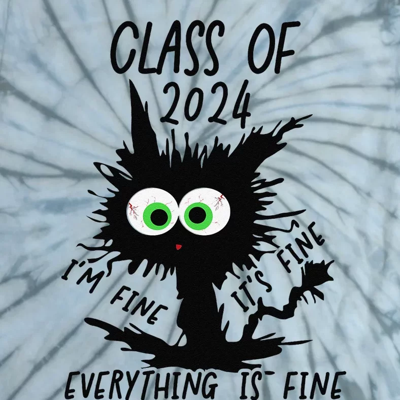 Class Of 2024 Funny Cute Tie-Dye T-Shirt