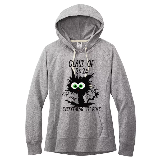 Class Of 2024 Funny Cute Women's Fleece Hoodie