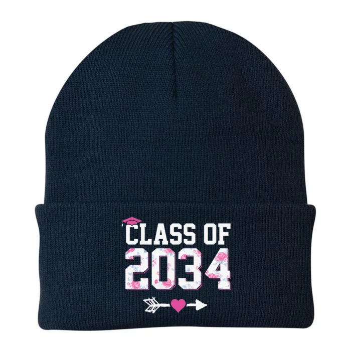 Class Of 2034 Grow With Me Graduation First Day Of School Gift Knit Cap Winter Beanie