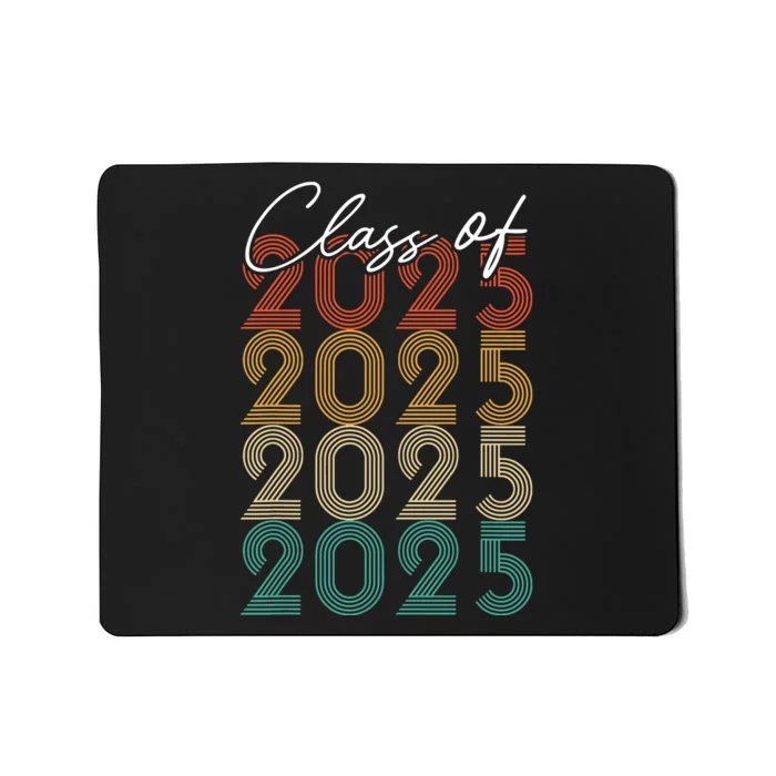 Class Of 2025 Vintage Senior 2025 Mousepad