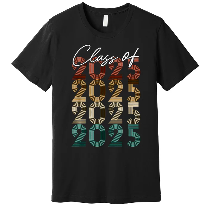 Class Of 2025 Vintage Senior 2025 Premium T-Shirt