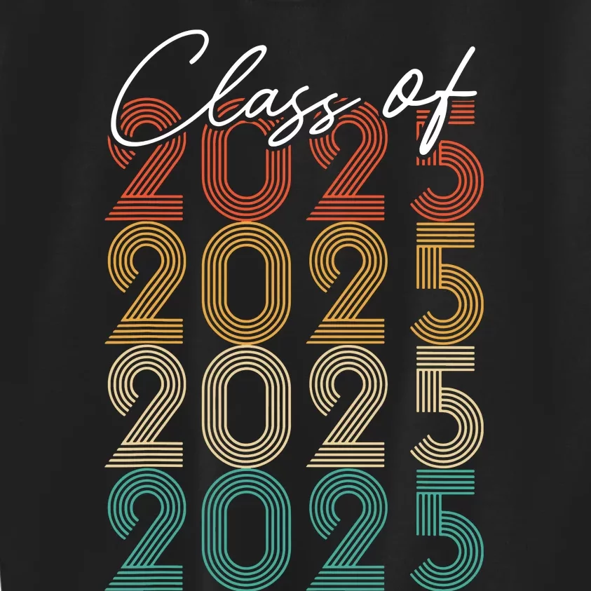 Class Of 2025 Vintage Senior 2025 Kids Sweatshirt