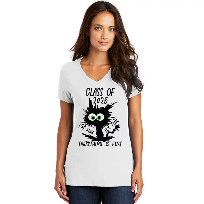 Class Of 2025 Women's V-Neck T-Shirt