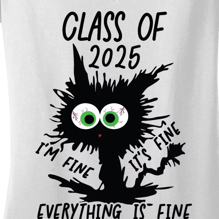 Class Of 2025 Women's V-Neck T-Shirt