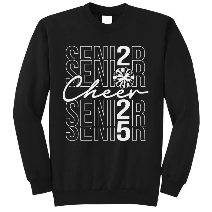 Class Of 2025 Senior Year Cheer Mom Senior 2025 Tall Sweatshirt