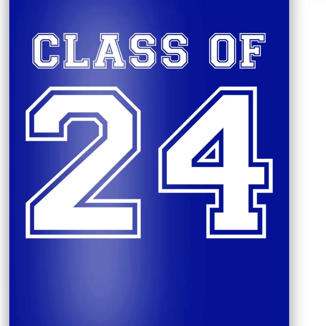 Class Of 2024 High School Fresh Varsity Back To School Gift Poster