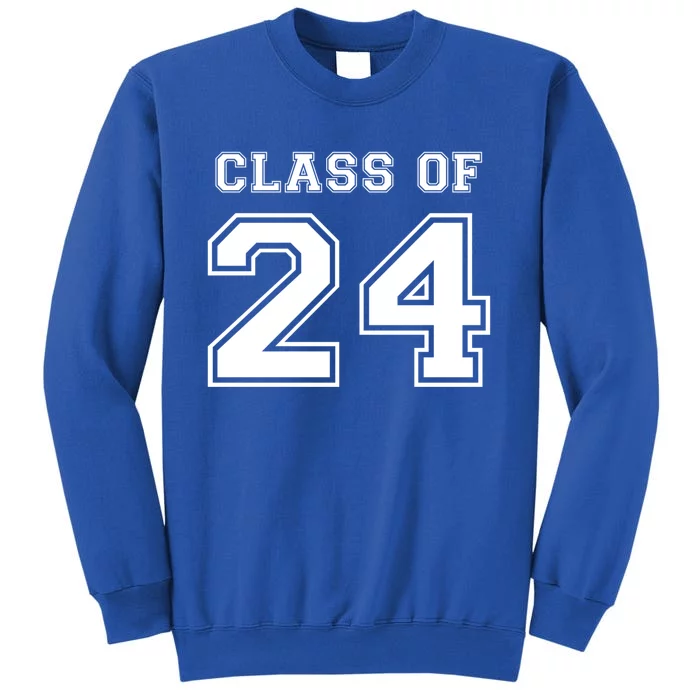 Class Of 2024 High School Fresh Varsity Back To School Gift Tall Sweatshirt