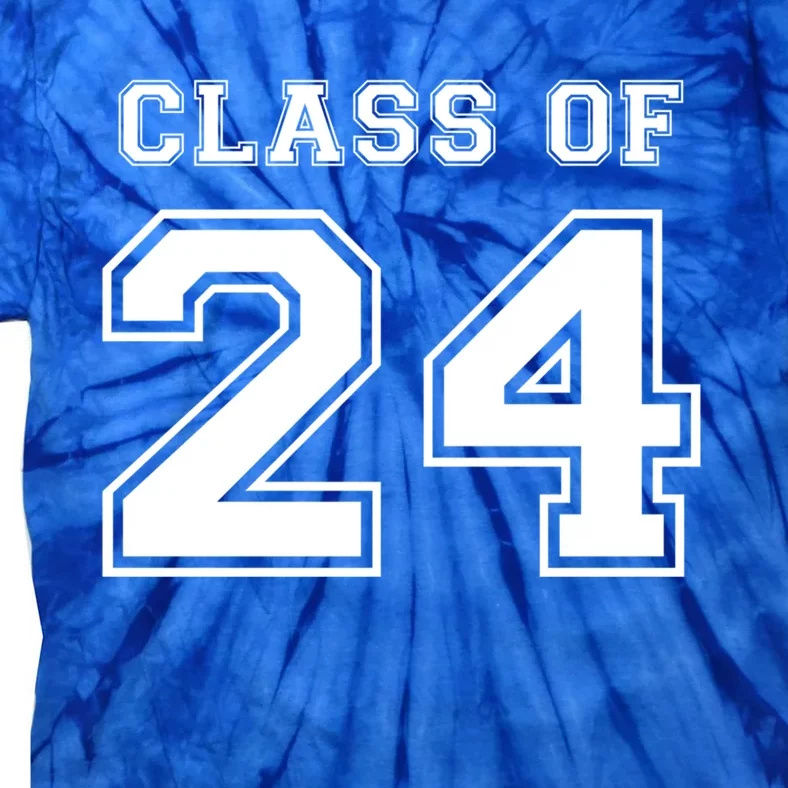 Class Of 2024 High School Fresh Varsity Back To School Gift Tie-Dye T-Shirt