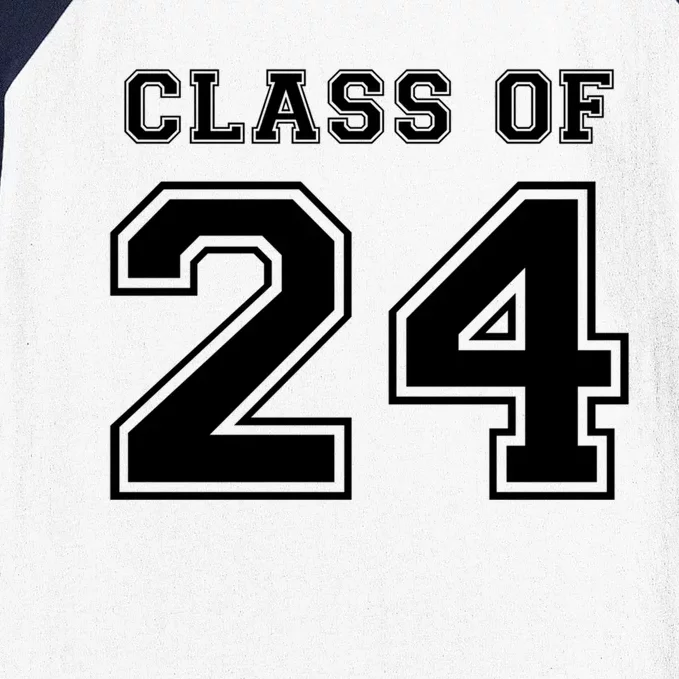 Class Of 2024 High School Fresh Varsity Back To School Gift Baseball Sleeve Shirt