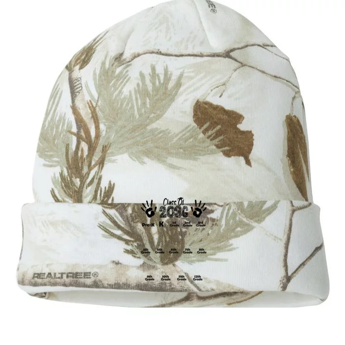 Class Of 2036 Grow With Me Handprint Pre K 12th Grade Kati - 12in Camo Beanie