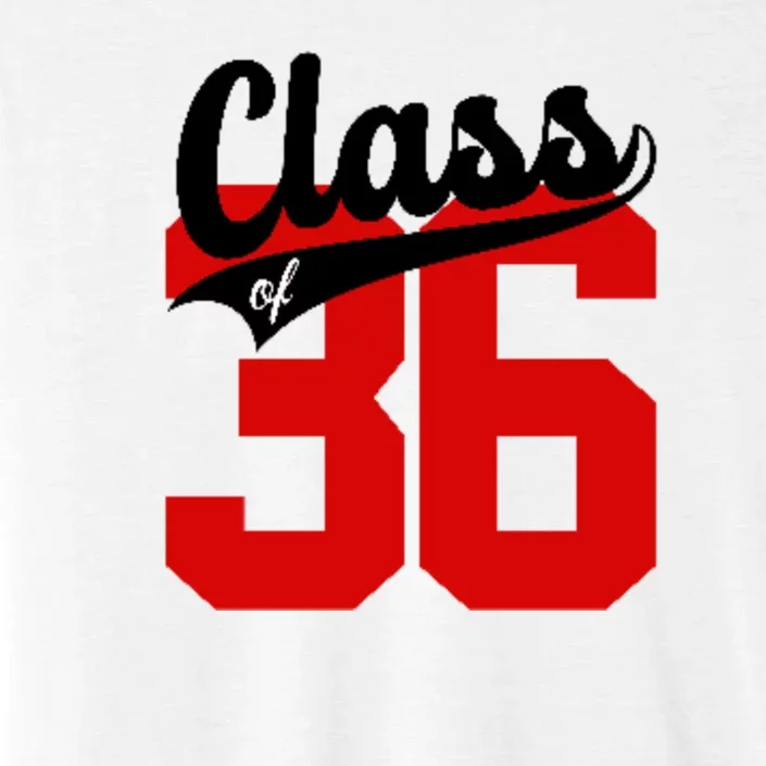 Class Of 2036 Retro Graduation Gift ChromaSoft Performance T-Shirt