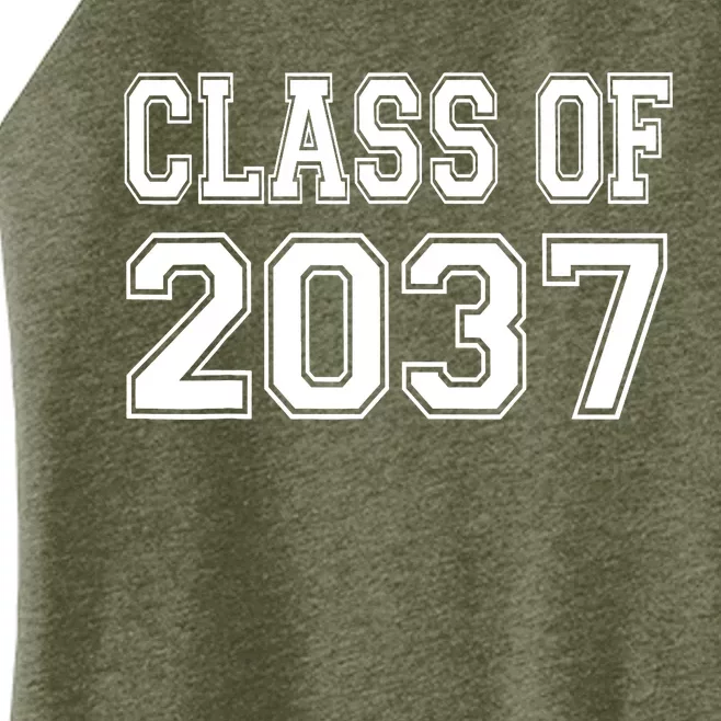 Class of 2037 grow with me Women’s Perfect Tri Rocker Tank