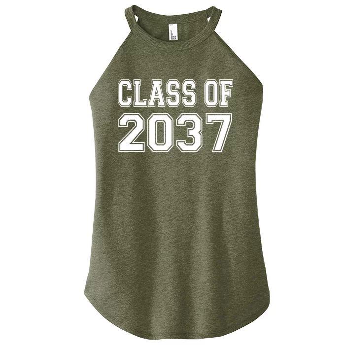 Class of 2037 grow with me Women’s Perfect Tri Rocker Tank