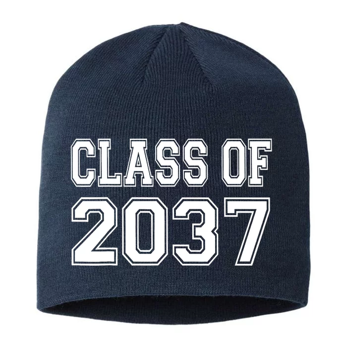 Class of 2037 grow with me 8 1/2in Sustainable Knit Beanie