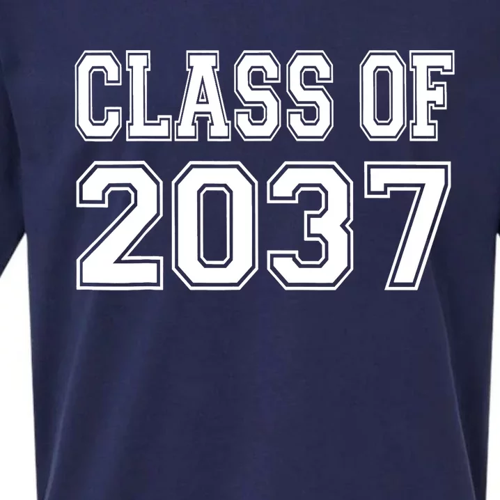 Class of 2037 grow with me Sueded Cloud Jersey T-Shirt