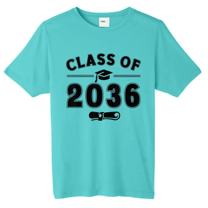 Class of 2036 First Day of School Graduation ChromaSoft Performance T-Shirt