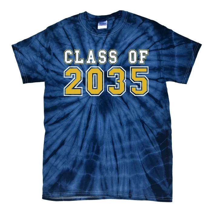 Class Of 2035 Graduation First Day Of Kindergarten PreK Gift Tie-Dye T-Shirt