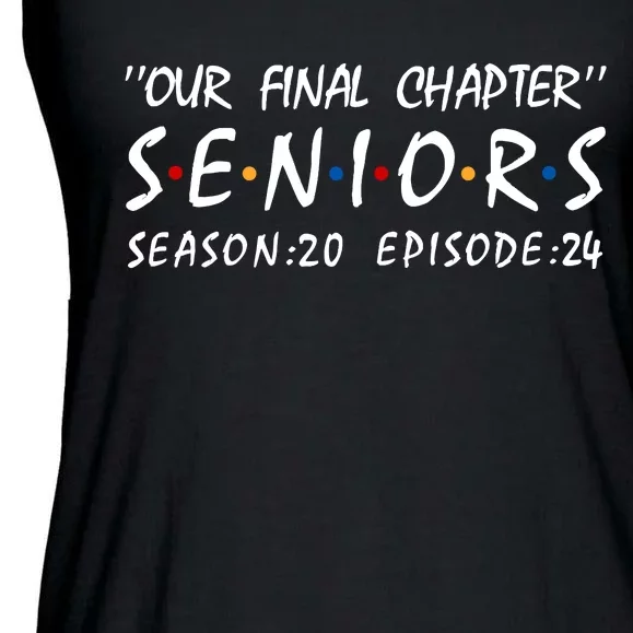 Class Of 2024 Senior Gifts Funny Seniors 2024 Ladies Essential Flowy Tank