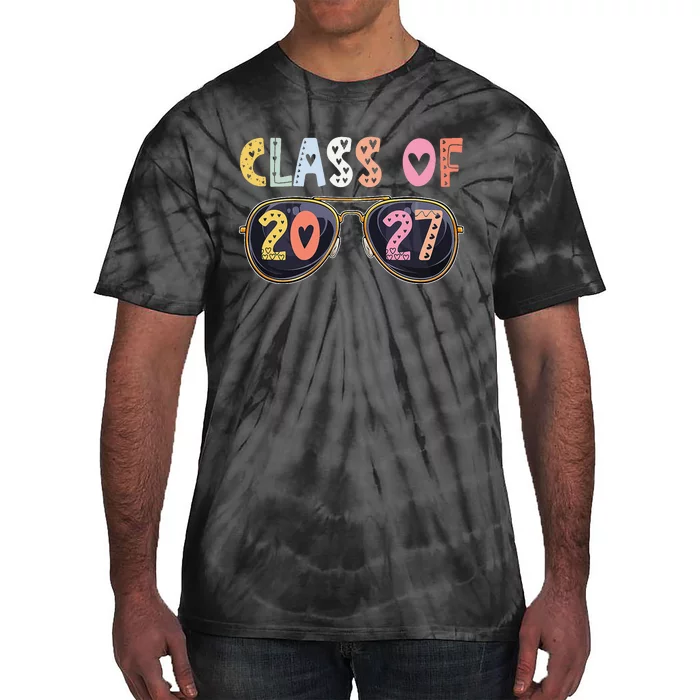 Class of 2027 Senior 2027 Graduation last day of school Tie-Dye T-Shirt