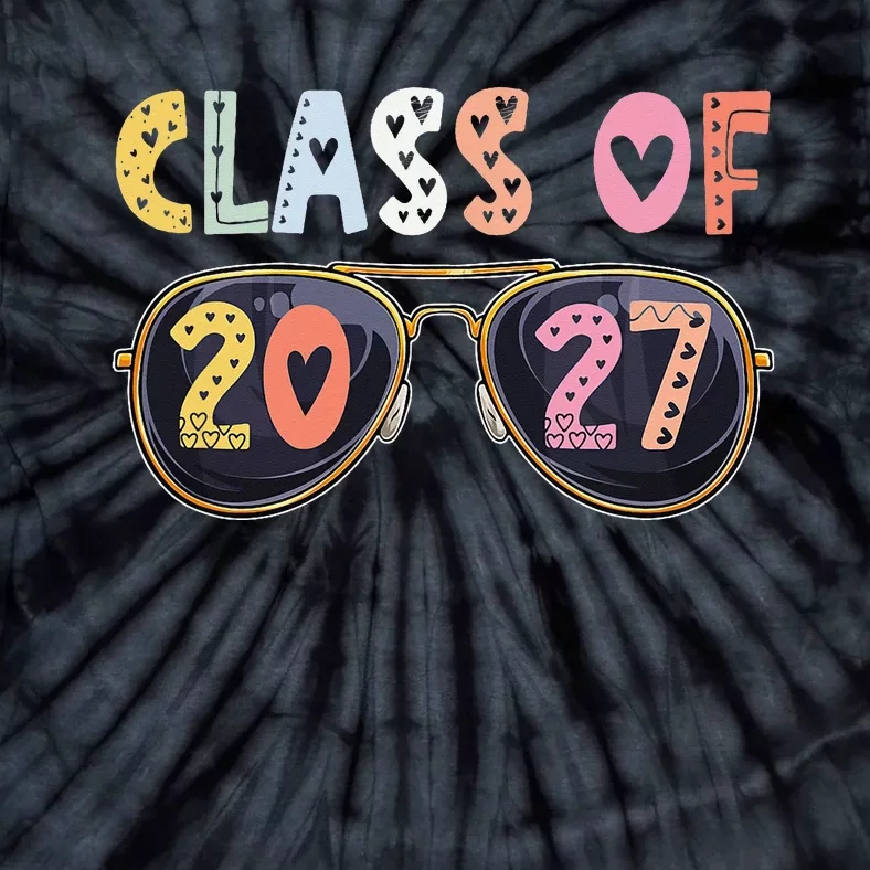 Class of 2027 Senior 2027 Graduation last day of school Tie-Dye T-Shirt