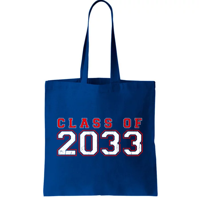 Class Of 2033 Grow With Me First Day Of School Kindergarten Gift Tote Bag