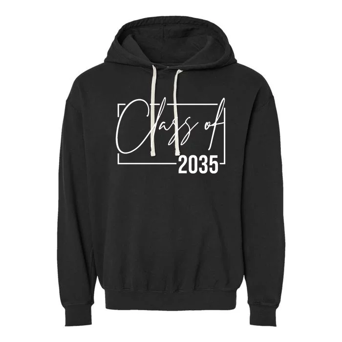 Class Of 2035 Back To School Garment-Dyed Fleece Hoodie