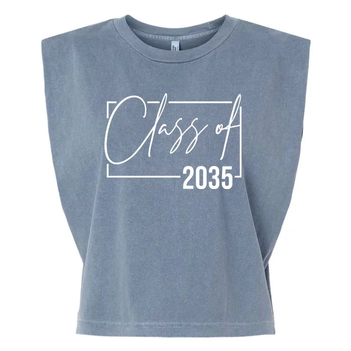 Class Of 2035 Back To School Garment-Dyed Women's Muscle Tee