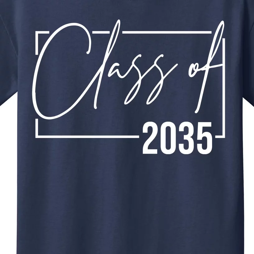 Class Of 2035 Back To School Kids T-Shirt