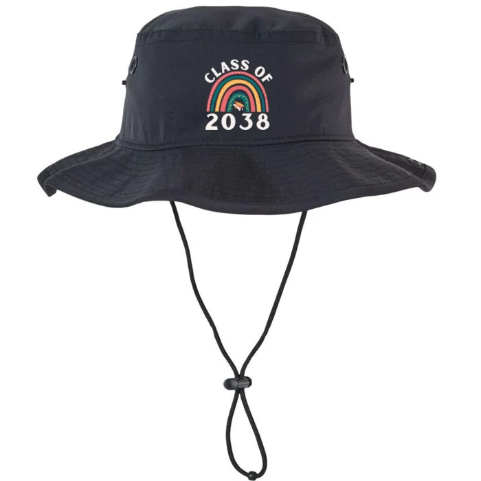 Class Of 2038 Graduation Kindergarten 2038 School Rainbow Gift Legacy Cool Fit Booney Bucket Hat