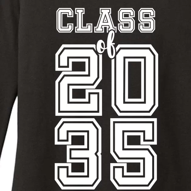 Class Of 2035 Graduate Womens CVC Long Sleeve Shirt