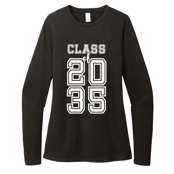 Class Of 2035 Graduate Womens CVC Long Sleeve Shirt