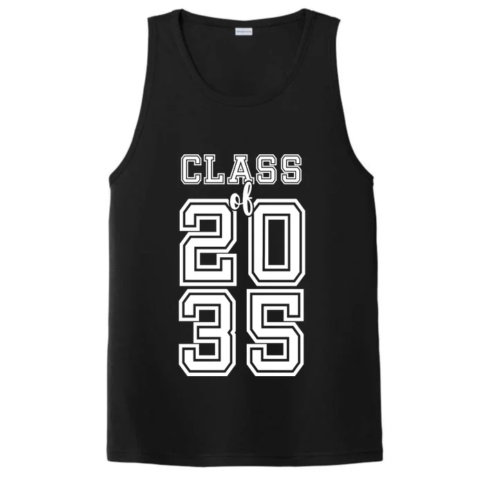 Class Of 2035 Graduate Performance Tank