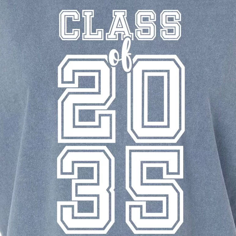 Class Of 2035 Graduate Garment-Dyed Women's Muscle Tee