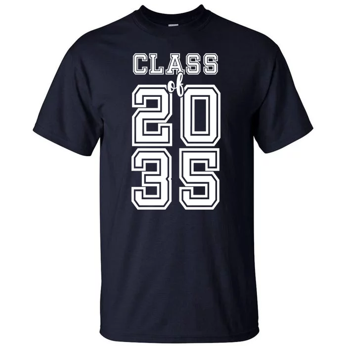 Class Of 2035 Graduate Tall T-Shirt